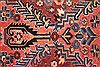 Bakhtiar Red Hand Knotted 98 X 124 Area Rug 400-16814 Thumb 8