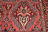 Bakhtiar Red Hand Knotted 98 X 124  Area Rug 400-16814 Thumb 9