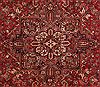 Heriz Red Hand Knotted 98 X 134  Area Rug 400-16815 Thumb 5