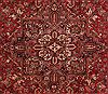 Heriz Red Hand Knotted 98 X 134 Area Rug 400-16815 Thumb 5