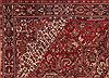 Heriz Red Hand Knotted 98 X 134  Area Rug 400-16815 Thumb 6