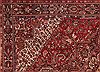 Heriz Red Hand Knotted 98 X 134 Area Rug 400-16815 Thumb 6
