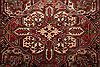 Heriz Red Hand Knotted 98 X 134  Area Rug 400-16815 Thumb 7