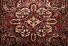 Heriz Red Hand Knotted 98 X 134 Area Rug 400-16815 Thumb 7