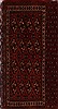 Turkman Brown Hand Knotted 23 X 43  Area Rug 400-16825 Thumb 0