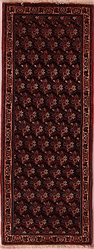 Persian Bidjar Blue Runner 6 to 9 ft Wool Carpet 16830