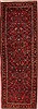 Hamedan Red Runner Hand Knotted 37 X 109  Area Rug 400-16835 Thumb 0