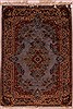 Pishavar Blue Hand Knotted 42 X 60  Area Rug 400-16838 Thumb 0