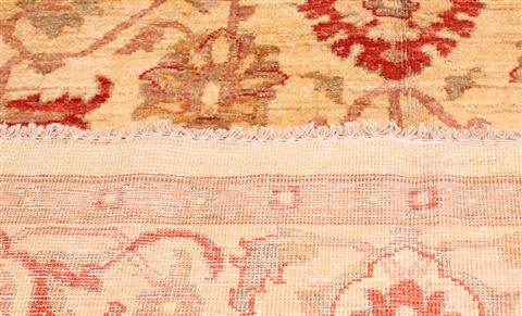 Chobi Beige Hand Knotted 61 X 87 Area Rug 400-16841 Image 7