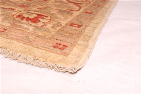 Chobi Beige Hand Knotted 61 X 87 Area Rug 400-16841 Image 8