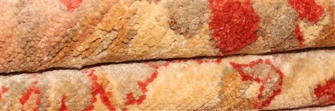 Chobi Beige Hand Knotted 61 X 87 Area Rug 400-16841 Image 9