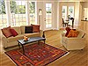 Bakhtiar Purple Hand Knotted 40 X 57 Area Rug 400-16849 Thumb 5