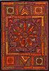 Bakhtiar Purple Hand Knotted 40 X 57 Area Rug 400-16849 Thumb 0