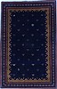 Gabbeh Blue Hand Knotted 50 X 710  Area Rug 250-16866 Thumb 0