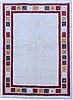 Gabbeh Blue Hand Knotted 56 X 77  Area Rug 250-16869 Thumb 0