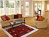 Gabbeh Red Hand Knotted 51 X 611  Area Rug 250-16880 Thumb 5