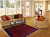 Gabbeh Orange Hand Knotted 52 X 70  Area Rug 250-16881 Thumb 5