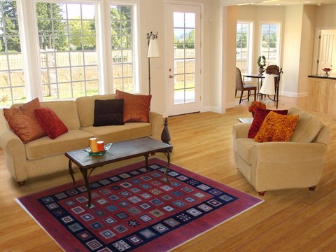 Gabbeh Red Hand Knotted 50 X 611 Area Rug 250-16882 Image 5
