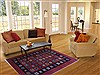 Gabbeh Red Hand Knotted 50 X 611  Area Rug 250-16882 Thumb 5