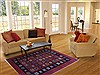 Gabbeh Red Hand Knotted 50 X 611 Area Rug 250-16882 Thumb 5