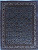 Tabriz Blue Hand Knotted 1110 X 153  Area Rug 250-16885 Thumb 0
