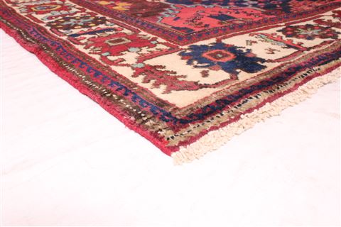 Bakhtiar Multicolor Runner Hand Knotted 51 X 96 Area Rug 400-16892 Image 7