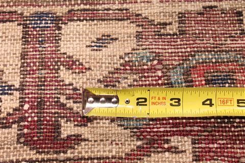 Bakhtiar Multicolor Runner Hand Knotted 51 X 96 Area Rug 400-16892 Image 9