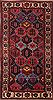 Bakhtiar Multicolor Runner Hand Knotted 51 X 96  Area Rug 400-16892 Thumb 0