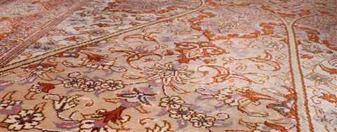 Qum Beige Hand Knotted 410 X 63 Area Rug 400-16894 Image 12