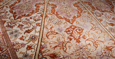 Qum Beige Hand Knotted 410 X 63 Area Rug 400-16894 Image 13