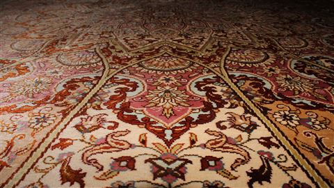 Qum Beige Hand Knotted 410 X 63 Area Rug 400-16894 Image 19