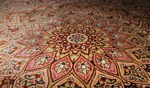 Qum Beige Hand Knotted 410 X 63 Area Rug 400-16894 Image 20