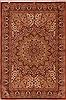 Qum Beige Hand Knotted 410 X 63  Area Rug 400-16894 Thumb 0