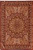 Qum Beige Hand Knotted 410 X 63 Area Rug 400-16894 Thumb 0