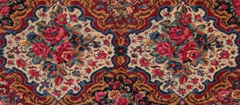 Mashad Red Hand Knotted 103 X 133 Area Rug 400-16895 Image 26