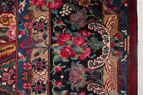 Mashad Red Hand Knotted 103 X 133 Area Rug 400-16895 Image 34