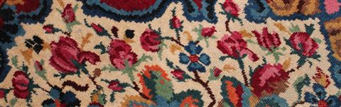 Mashad Red Hand Knotted 103 X 133 Area Rug 400-16895 Image 47