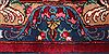 Mashad Red Hand Knotted 103 X 133  Area Rug 400-16895 Thumb 18