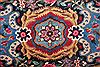 Mashad Red Hand Knotted 103 X 133  Area Rug 400-16895 Thumb 43