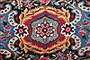 Mashad Red Hand Knotted 103 X 133 Area Rug 400-16895 Thumb 43