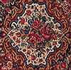 Mashad Red Hand Knotted 103 X 133  Area Rug 400-16895 Thumb 12