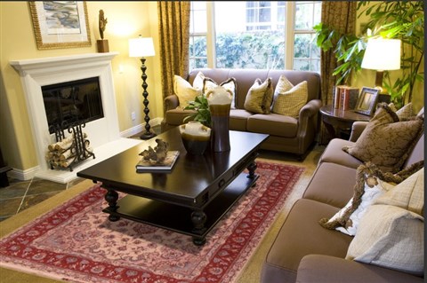 Tabriz Beige Hand Knotted 70 X 100 Area Rug 400-16898 Image 2