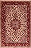 Tabriz Beige Hand Knotted 70 X 100  Area Rug 400-16898 Thumb 0
