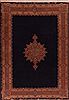 Kerman Blue Hand Knotted 70 X 100  Area Rug 400-16900 Thumb 0