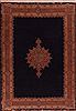 Kerman Blue Hand Knotted 70 X 100 Area Rug 400-16900 Thumb 0