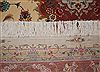 Tabriz Beige Hand Knotted 50 X 70  Area Rug 400-16904 Thumb 16
