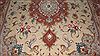 Tabriz Beige Hand Knotted 50 X 70  Area Rug 400-16904 Thumb 10