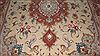 Tabriz Beige Hand Knotted 50 X 70 Area Rug 400-16904 Thumb 10