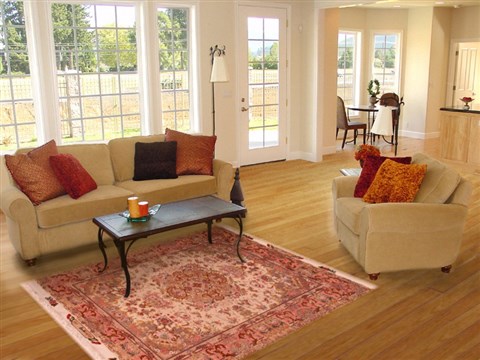 Tabriz White Hand Knotted 50 X 70 Area Rug 400-16906 Image 5