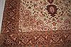 Tabriz White Hand Knotted 51 X 69  Area Rug 400-16907 Thumb 9
